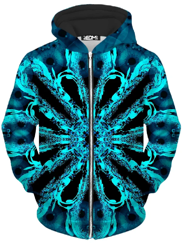 Summer Tees Hidden Eye Unisex Zip-Up Hoodie