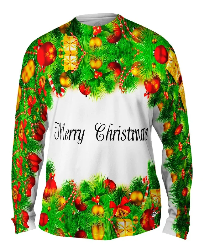 Relaxed Shirts Merry Christmas Garland