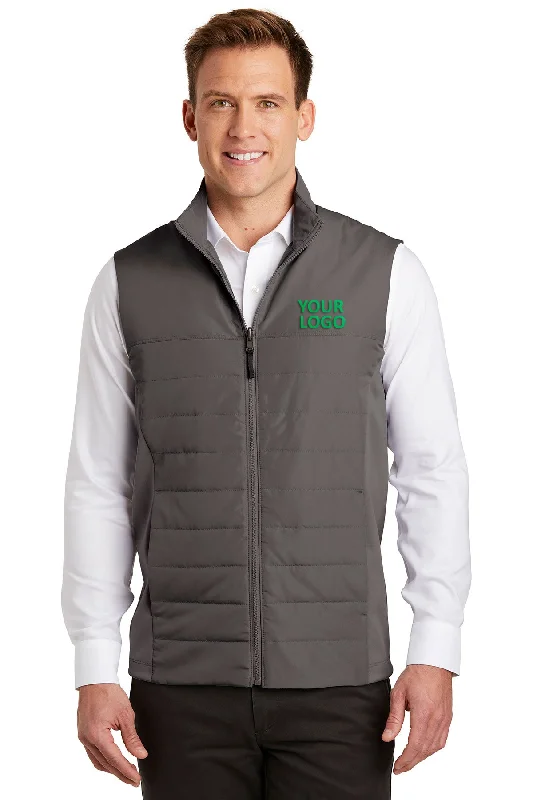 Bright Shirts Port Authority Collective Insulated Branded Vests, Graphite