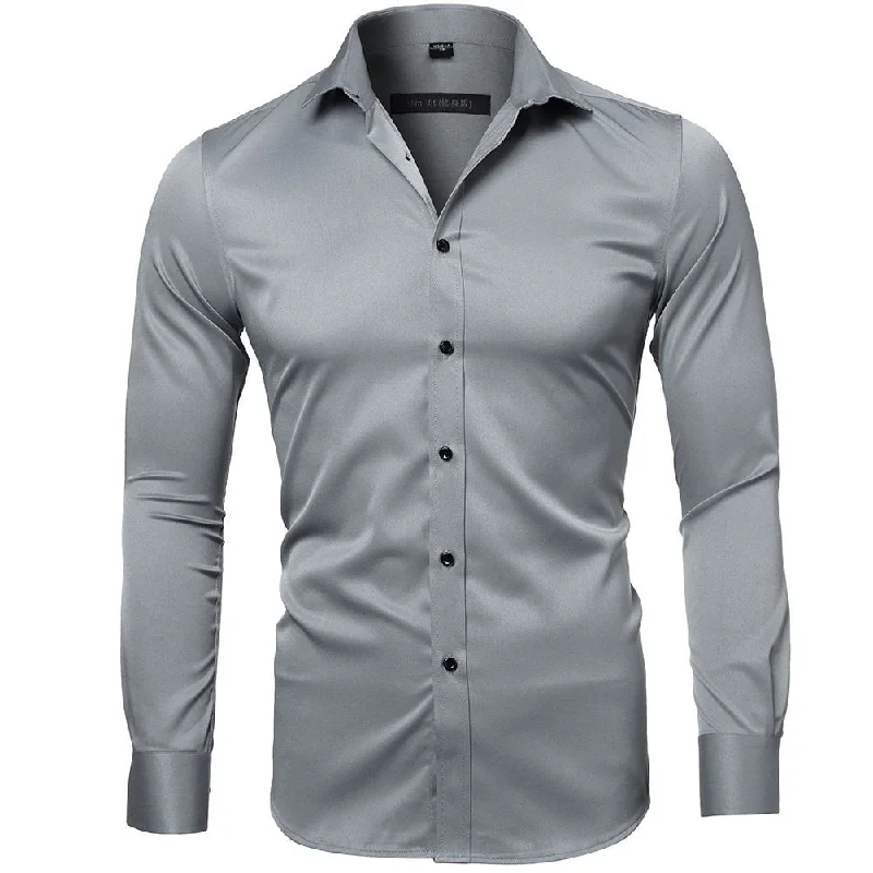 Sporty Jackets Men's Premium Fitted Dress Shirt