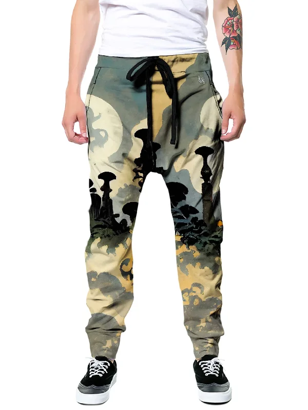 Designer Ties Anchored Smile Joggers