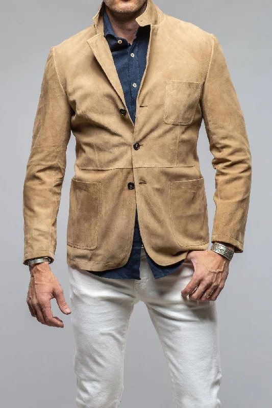 Hipster Style Espolon Blazer In Nut