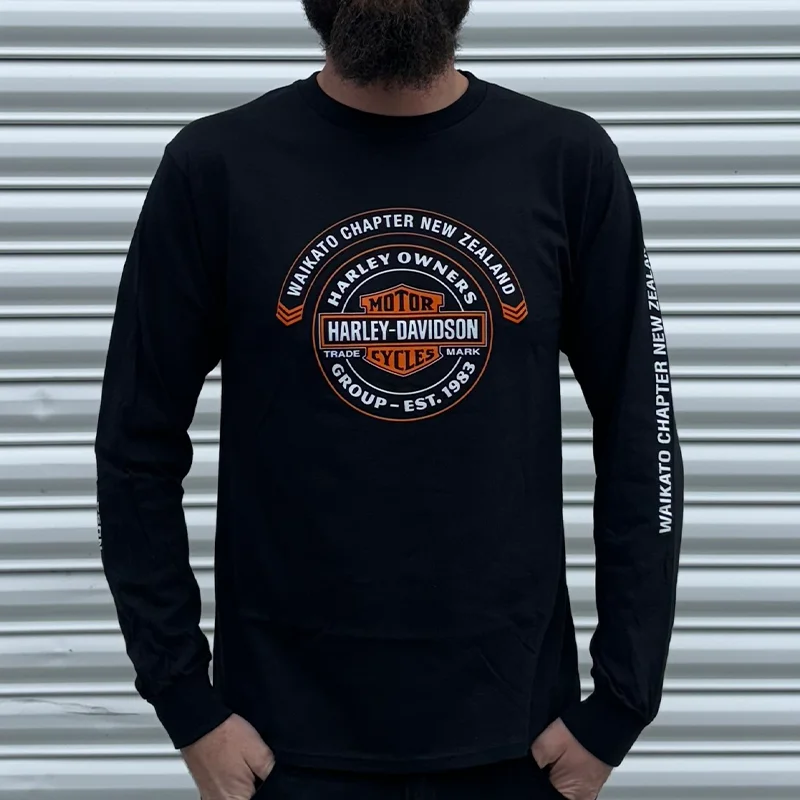 Workwear Jackets WAIKATO HOG CHAPTER LONG SLEEVE TEE