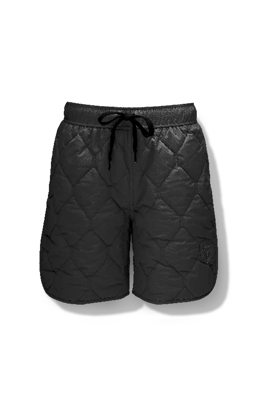 Designer Scarves Curt Men's Performance Quilted Shorts