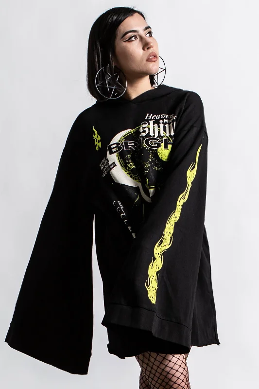 Lounge Wear Shine Bright Oversized Hood Top