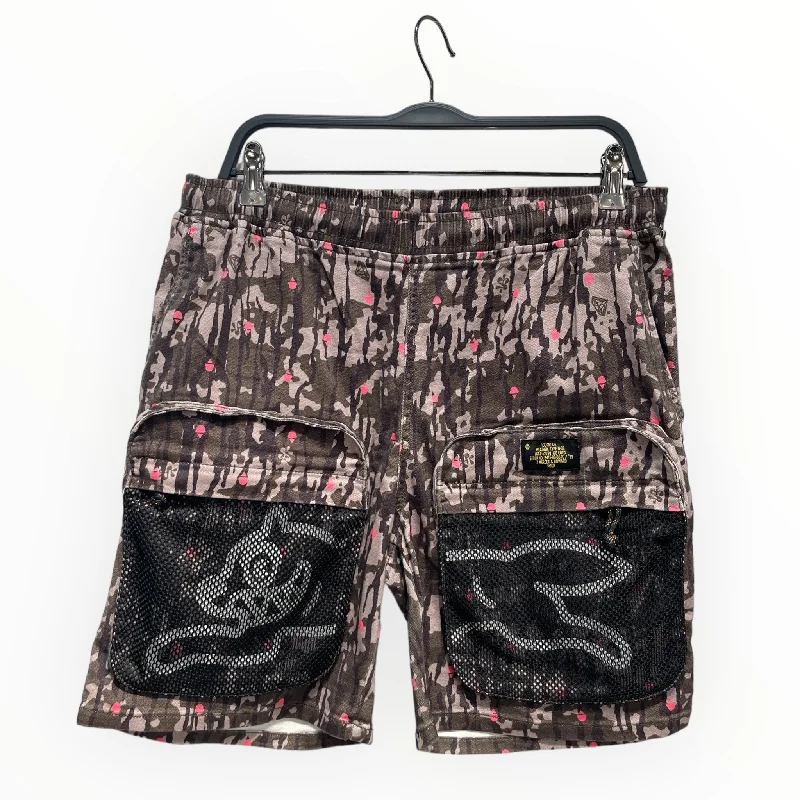 Soft Fabrics ICE CREAM/Shorts/M/Acrylic/BRW/All Over Print/