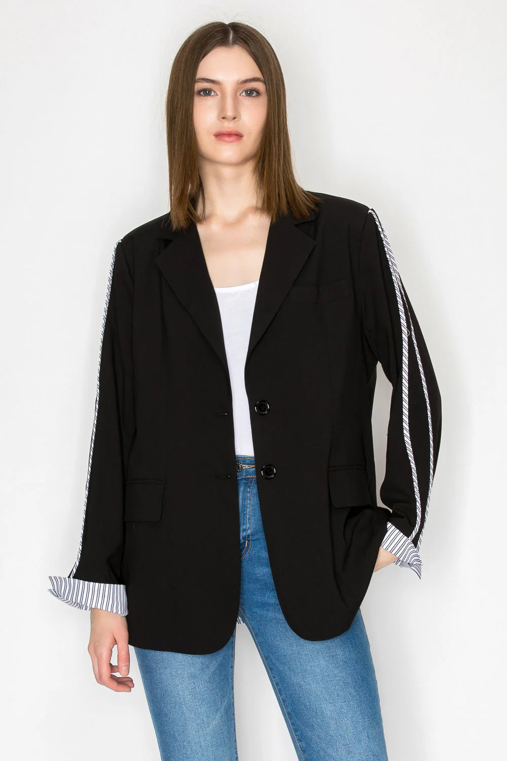 Relaxed Fit JOH Mary Blazer Jacket