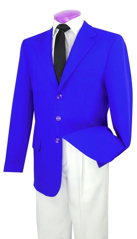 Urban Apparel Vinci Men Blazer Z-3PP-Royal