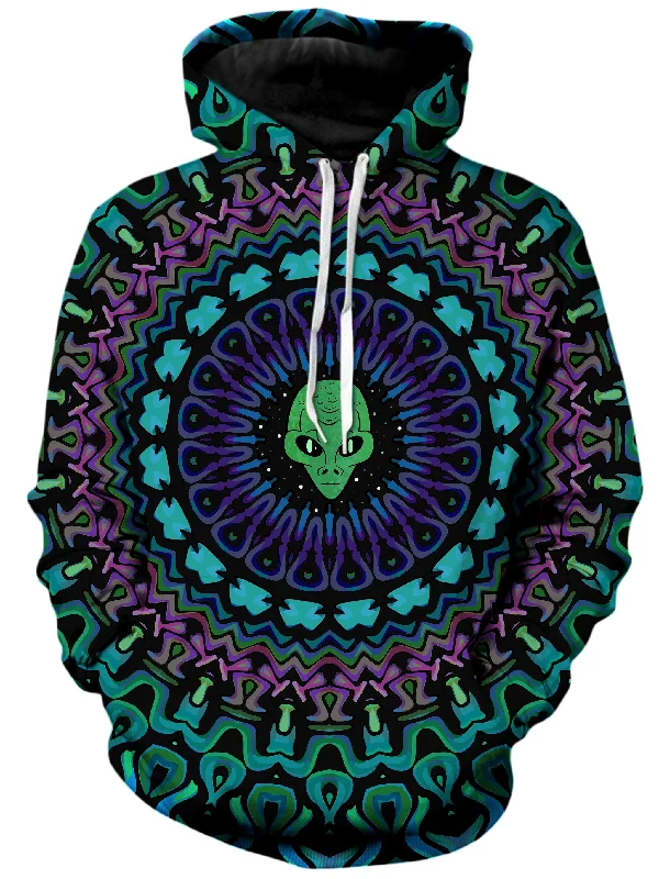 Funky T-shirts Alien Kaleidoscope Unisex Hoodie