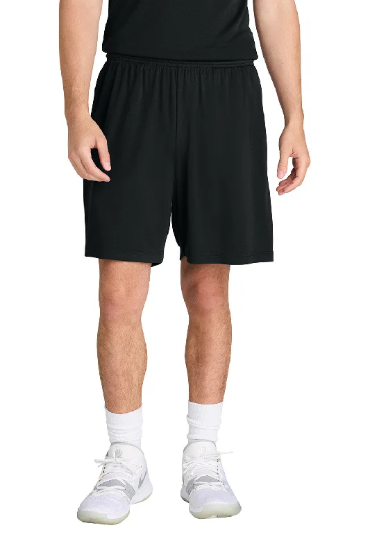 High-neck Sweaters Sport-Tek Mens Moisture Wicking Competitor Athletic Shorts w/ Pockets - Black - New