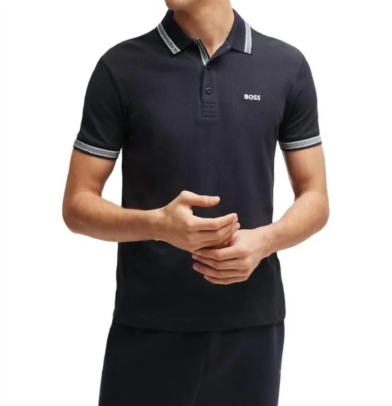 Sporty Suits Paddy Polo Shirt In Dark Blue