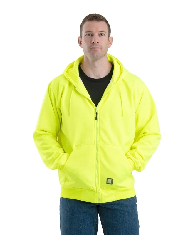 Everyday Outfits Hi Vis Thermal-Lined Hooded Sweatshirt