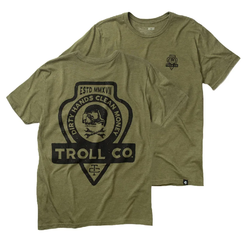 Comfortable Sneakers Artifact Tee - Military Green