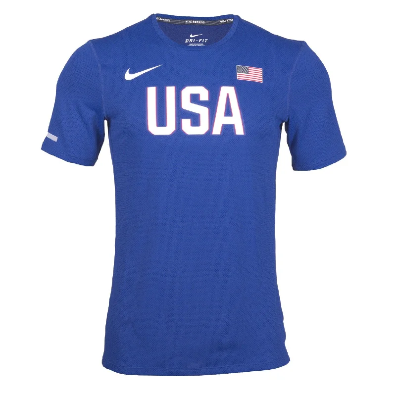 Smart Casual Nike USA Men's Official Rio Team Warm Up Tee