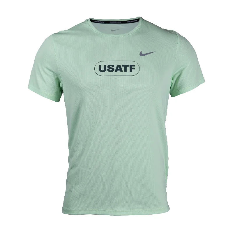 Designer Footwear Nike USATF Men's Dri-FIT Miler Short Sleeve T-Shirt