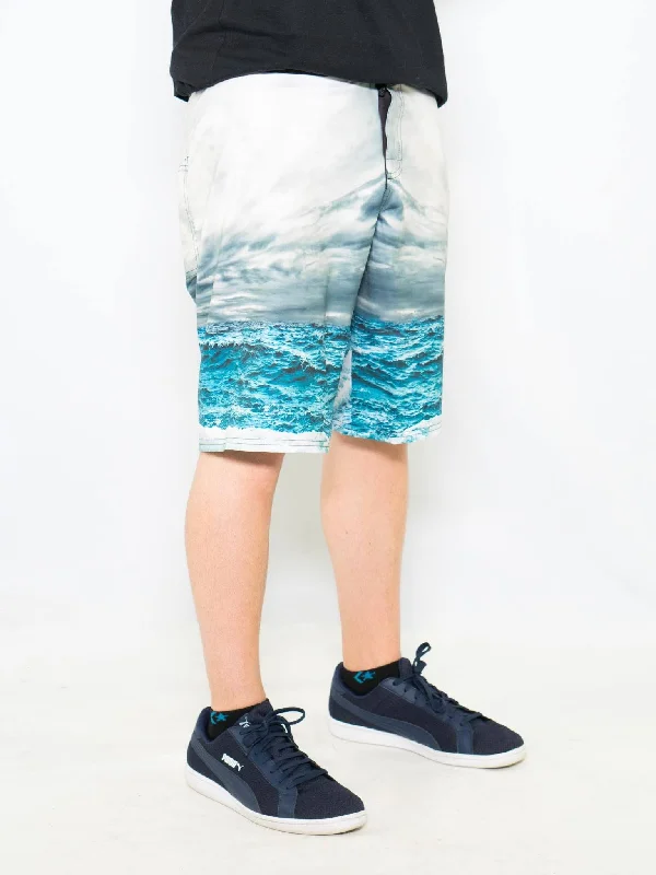 Summer Tees Stormy Ocean Boardshorts