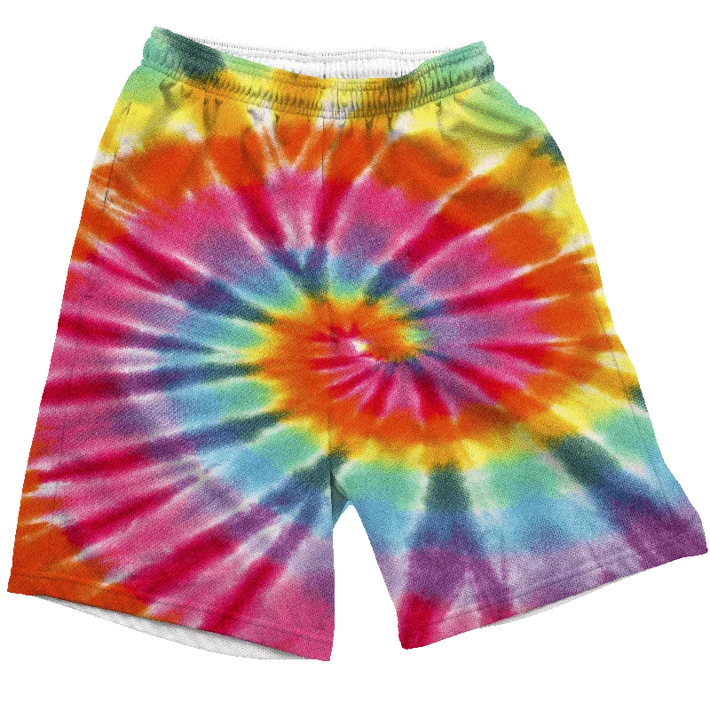 Warm Jackets Tie Dye Shorts