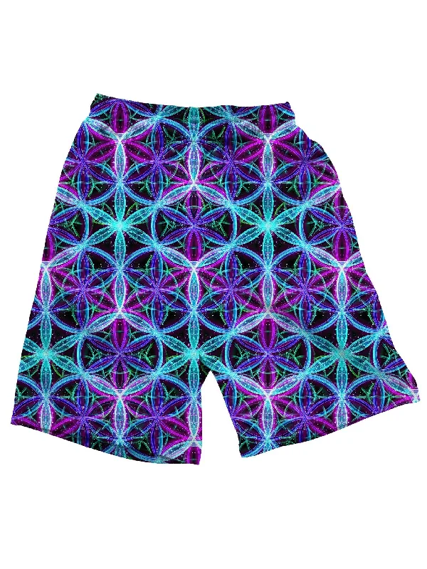 Modern Coats Flower Of Life Shorts