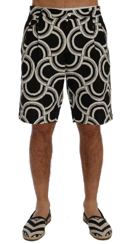 Casual Polos Dolce & Gabbana Chic  &  Patterned Linen Men's Shorts