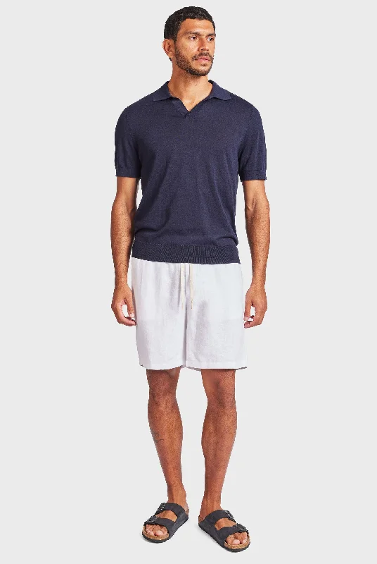 Sporty Look Jeff Linen Short