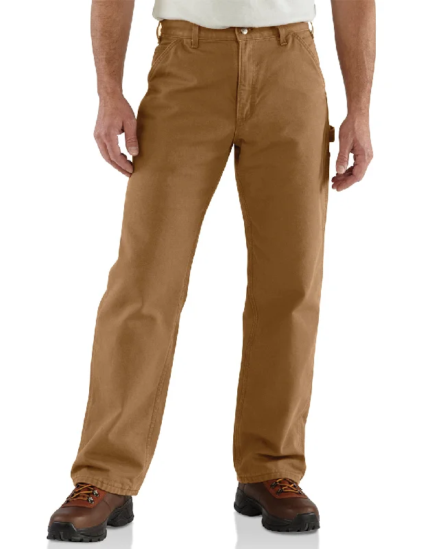 Leather Gloves Men's Carhartt Duck Work Dungaree Pant