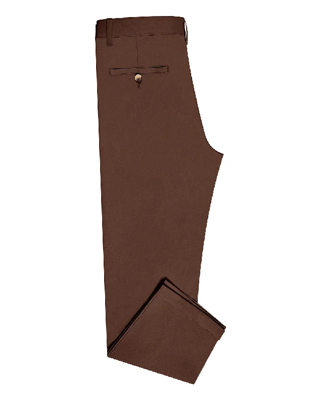 Statement Shoes Genoa Chino Pant Chestnut Brown