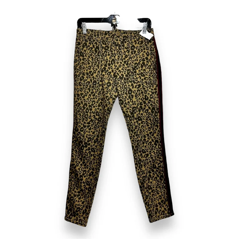 Wool Suits Pants Ankle By Sanctuary In Animal Print, Size: 2