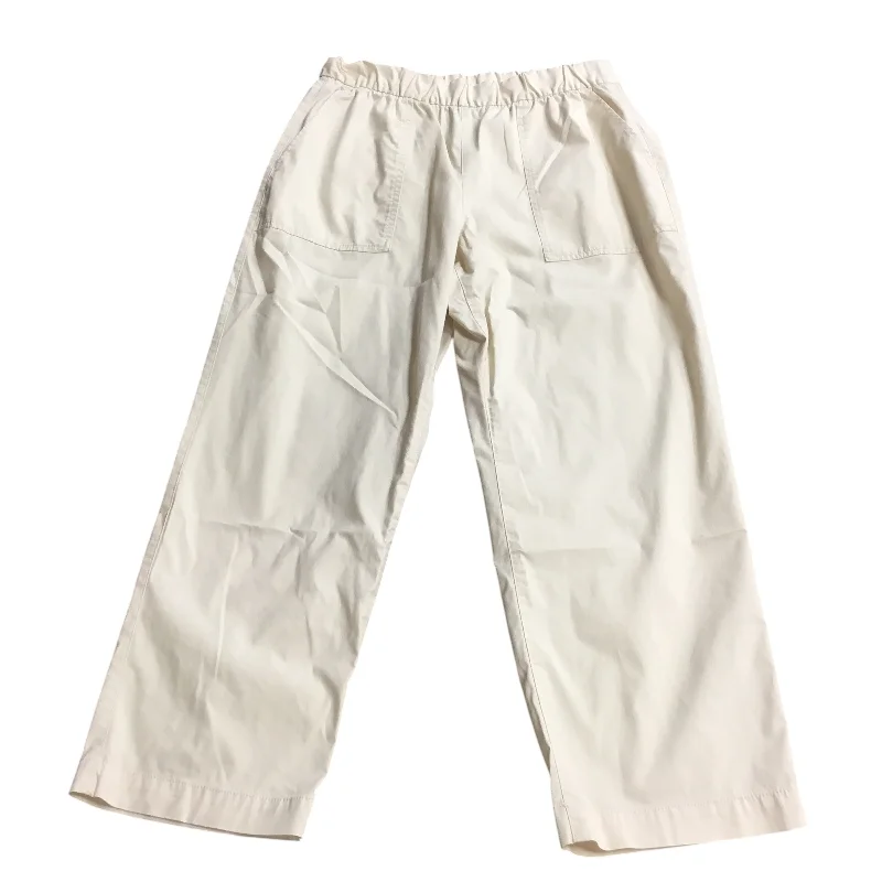 Suede Jackets Pants Cargo & Utility By Gap In Cream, Size: M