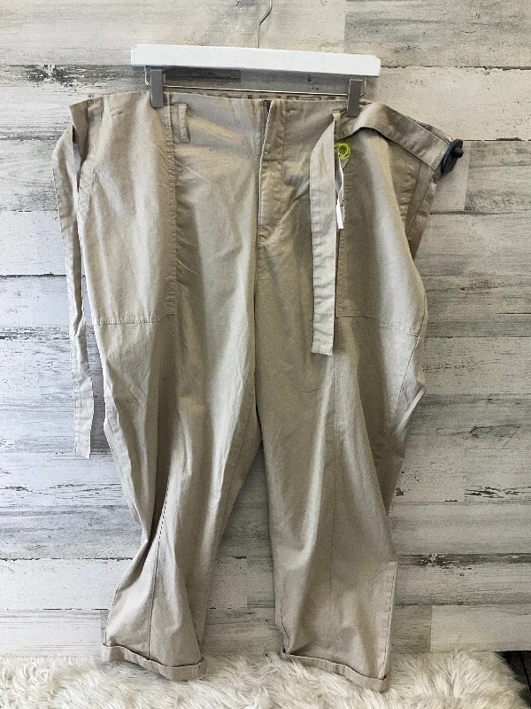 Preppy Pants Pants Cargo & Utility By Vanilla Star In Tan, Size: 24