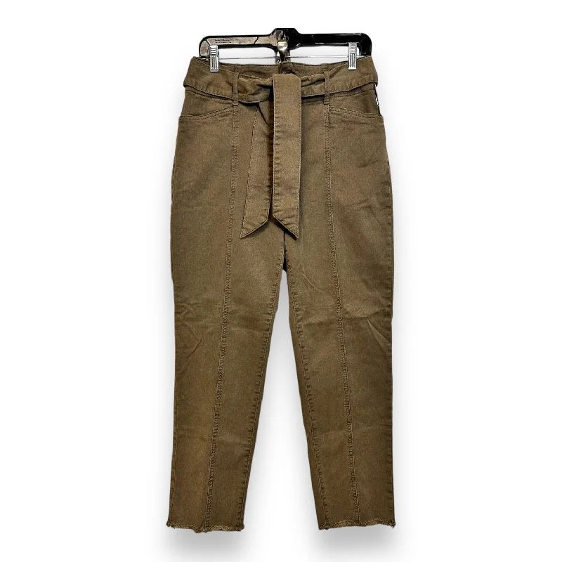 High-neck Sweaters Pants Chinos & Khakis By Loft In Tan, Size: 6