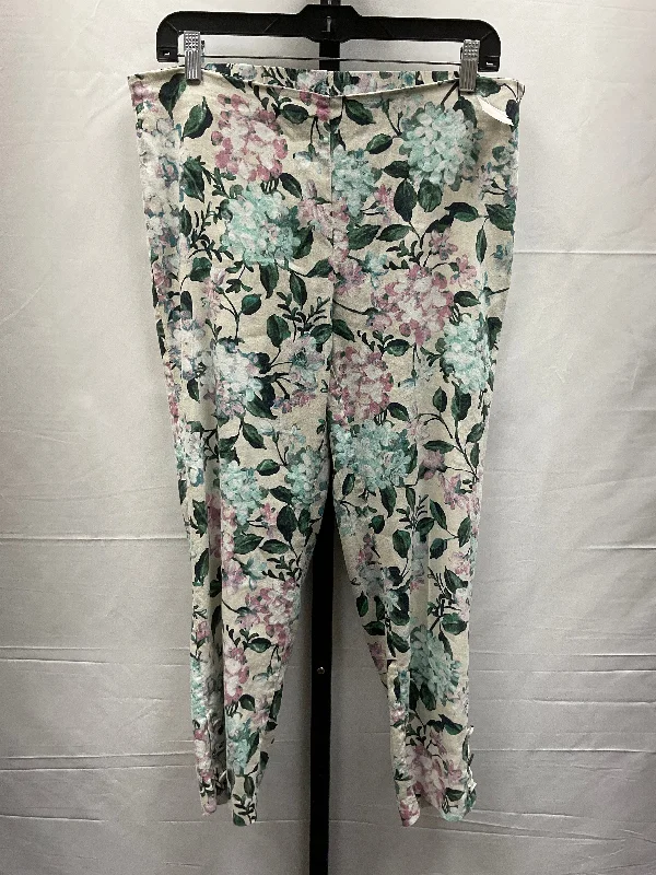 Street Shorts Floral Print Pants Other J. Jill, Size M