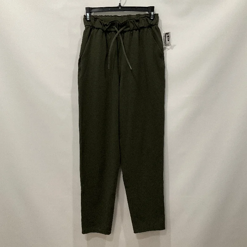 Casual Suits Green Pants Joggers Lululemon, Size 4