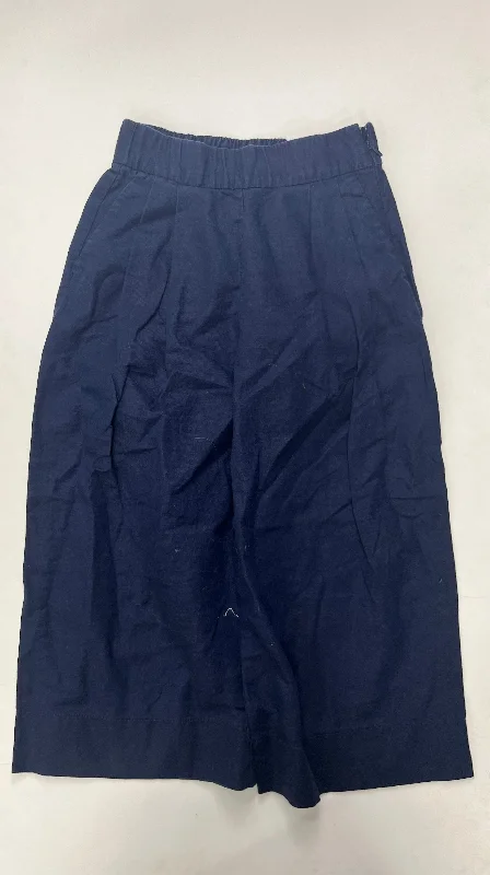 Modern Coats Navy Pants Cropped Gap O, Size 0