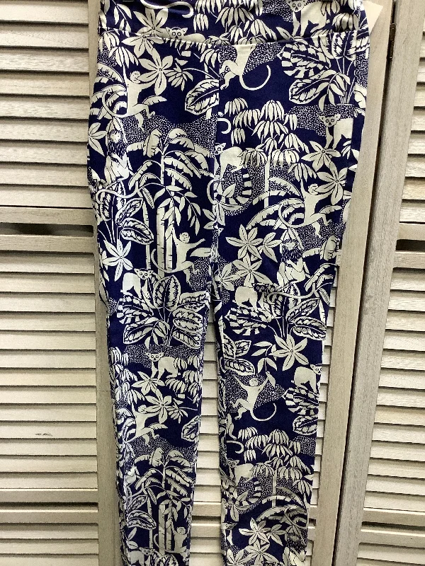 Comfortable Sneakers Navy Pants Cropped J Mclaughlin, Size 2