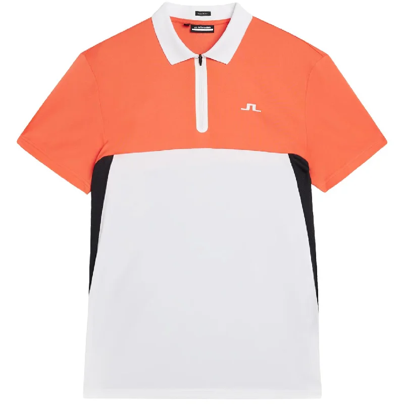 Relaxed Shirts Kohen Reg Fit Polo Hot Coral - W23