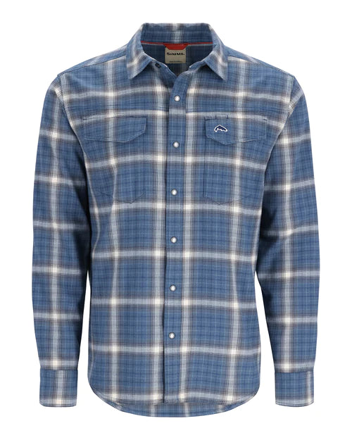 Sporty Look Men's Gallatin Flannel Fishing Long Sleeve Shirt