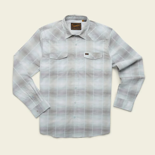 BON Hombre Plaid: Bonefish Grey