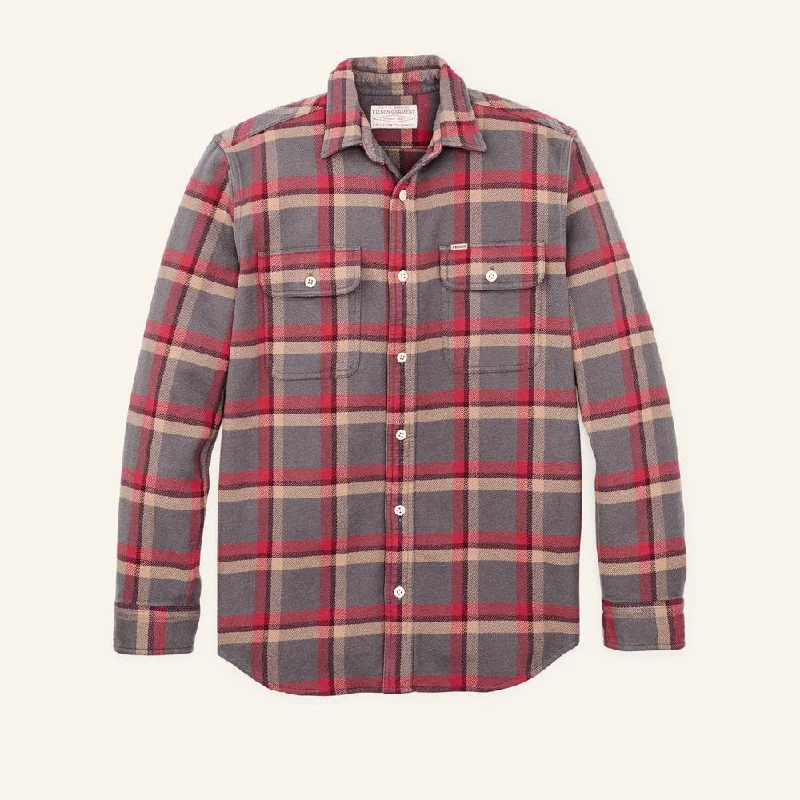 Gray/Red/Multi Plaid