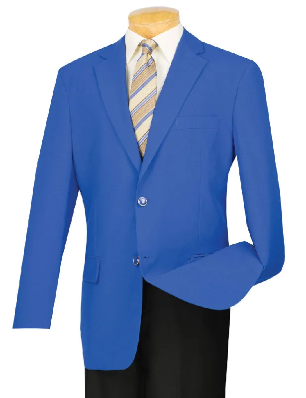 Sporty Jackets Men's Royal Regular Fit Everyday Blazer