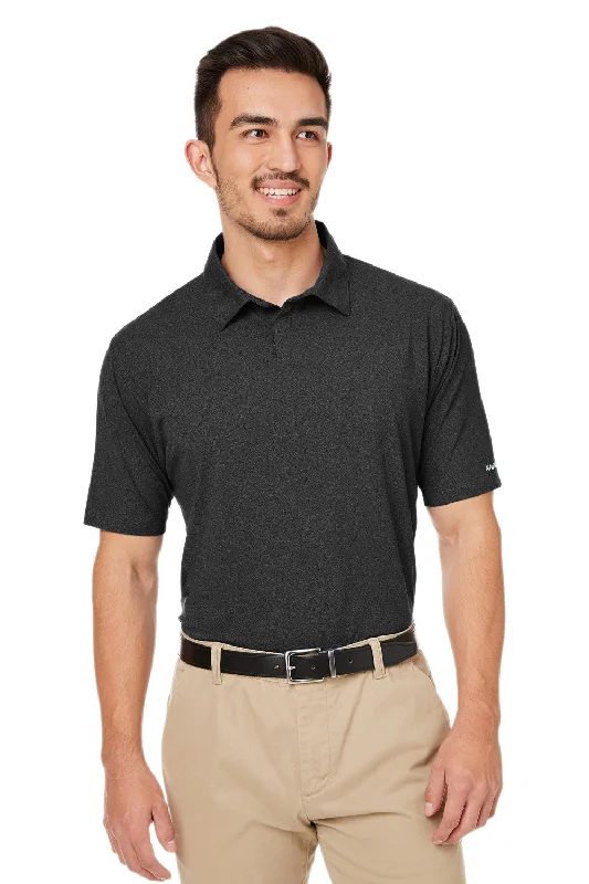 Lounge Wear Nautica Mens Saltwater UPF 40+ Short Sleeve Polo Shirt - Onyx Black