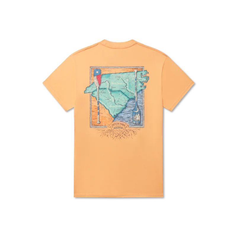 Stylish Sweaters River Route Collection Tee - North Carolina & South Carolina