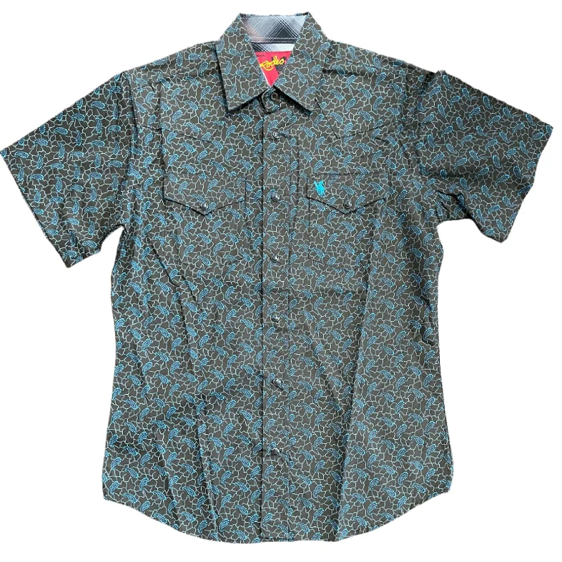 Sweater Vest Turquoise Paisley