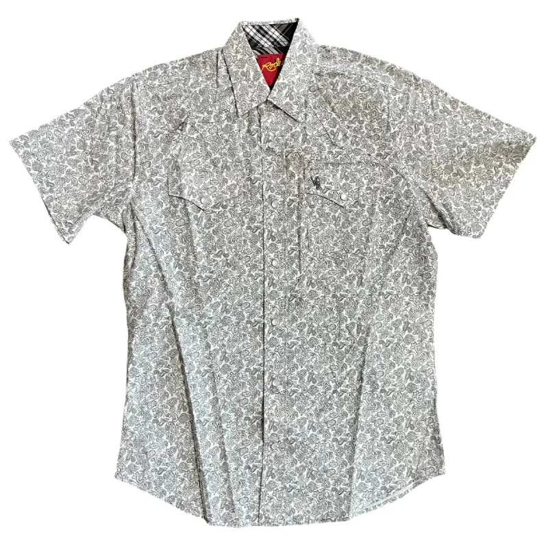 Sportswear Styles White Paisley S/S