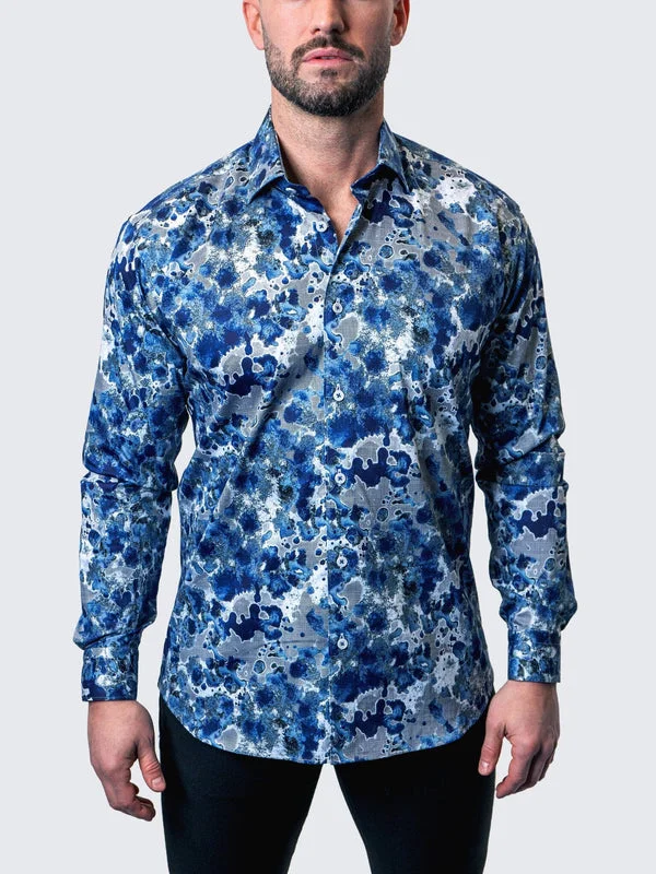 Active Gear Maceoo Shirt | Fibonacci Oil Spill Blue