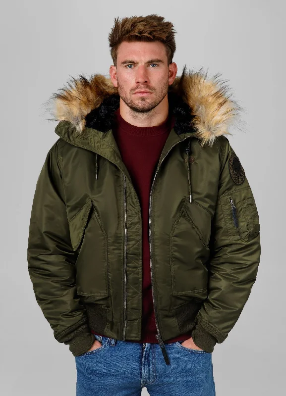 Casual Comfort Men's winter hooded jacket Harvest