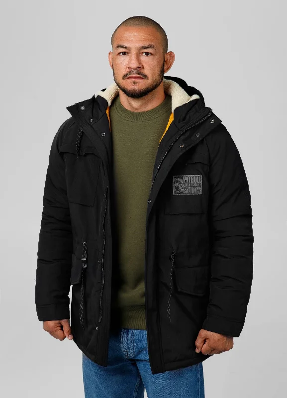 Summer Tees Men's winter  hooded parka jacket Gunner