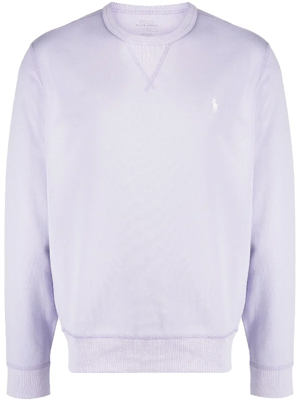 Varsity Jackets Polo Pony Cotton-Blend Sweatshirt