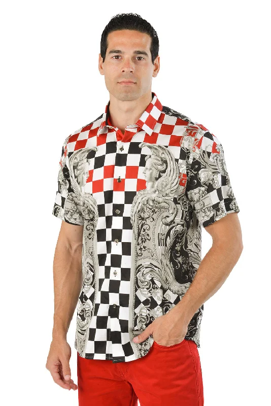 Premium Fabric Rome king Short Sleeve Shirt